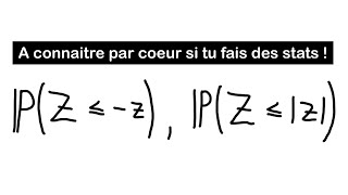 Les 2 formules à connaitre sur la Loi Normale  Statistiques ep 12 [upl. by Kluge]