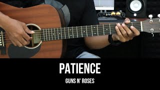 Patience  Guns N Roses  EASY Guitar Tutorial with Chords  Lyrics  Guitar Lessons [upl. by Gerry]