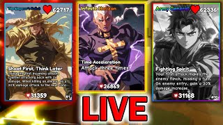 🔴LIVE🔴POPPING FLOOR 10000 ON MIH 4th attempt  6 On The LEADERBOARD😱  Anime Card Battle [upl. by Genny512]