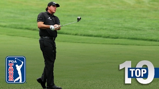 Phil Mickelsons top10 great escapes on the PGA TOUR [upl. by Spiegleman]