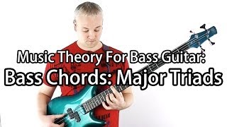 Music Theory For Bass Guitar  How To Build amp Play Chords On Bass [upl. by Herring]