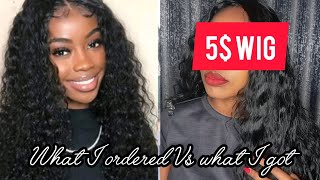 What I ordered Vs what I got5 wig Edition [upl. by Pfeifer686]