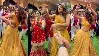 Priyanka Chopra and Isha Ambani Dance at Anant Radhika Wedding [upl. by Gabor]