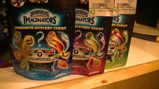 SKYLANDERS IMAGINATORS IMAGINITE MYSTERY CHEST BLIND BAGS [upl. by Nauqes]