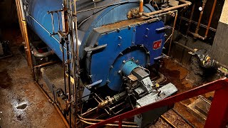 Quick rundown of this steam boiler and controls boiler gmak nycity steamboilers boilerroom [upl. by Ingrim]