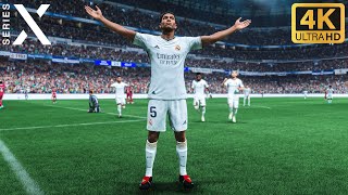 FIFA 24  Manchester City vs Real Madrid  UEFA Chapions League 2024 4K [upl. by Thorr]