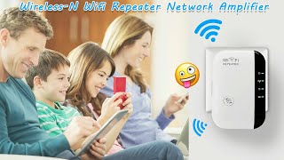 WirelessN Wifi Repeater Network Amplifier [upl. by Matthews]