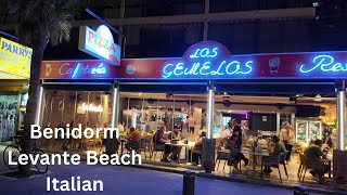 Benidorm Levante Beach Italian [upl. by Imhskal]