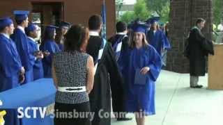 Simsbury High School Graduation 2014 [upl. by Shaylyn]