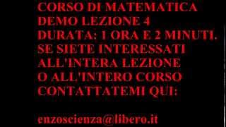 CORSO DI MATEMATICA  LEZIONE 4  INSIEMISTICA  PARTE 4 [upl. by Anisamot801]