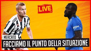 🔴 CALCIOMERCATO JUVENTUS le ultimissime  QampA Live con elvindefazio [upl. by Lexy475]