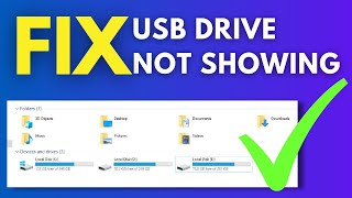 Working Solution for USB Drive Not Showing Up  USB Device not Recognized in Windows 10 [upl. by Eicyal]