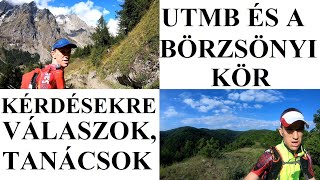 UTMB és a börzsönyi KÖR tapasztalatok tanácsok kérdésekre válaszok  csodás terepfutó felvételek [upl. by Alexis]