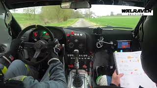 Rallye Salamandre 2023  KP7  Walraven Rallyteam [upl. by Eberhard920]