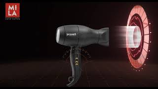 PROXELLI  Professional Hair Dryer MILA [upl. by Sadye]