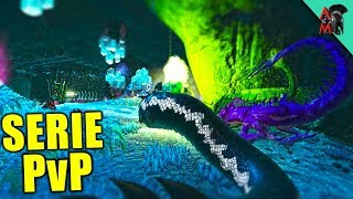 RAIDEO A LOS GUIRIS  17 SERVER PvP ABERRATION SERIE ARK [upl. by Cuyler]