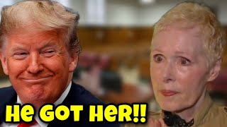 E Jean Carroll FACING JAIL TIME After Trump Accusations BACKFIRE [upl. by Tony]