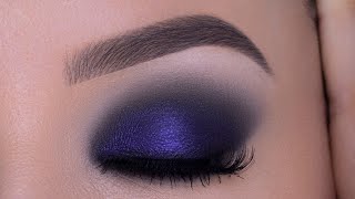 Purple Smokey Eye Makeup Tutorial  Learn This Smokey Eye In Under 10 Minutes [upl. by Knowland768]