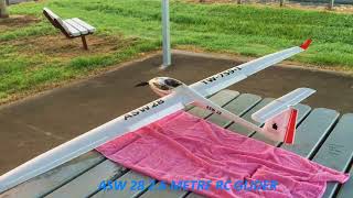 Volantex V2 ASW28 26 metre RC Glider flight [upl. by Ange]