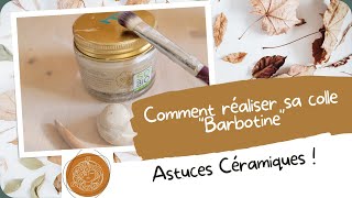 Comment réaliser la barbotine en céramique [upl. by Kcirdes]