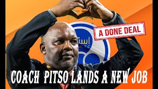 Coach Pitso Mosimane joins Iranian Esteghlal FC appointed as a head coach [upl. by Kehsihba]