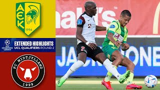 AEK Larnaca vs Midtjylland Extended Highlights  UCL Qualifiers  Round 2 CBS Sports Golazo [upl. by Htabazile782]