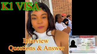 MY k1 visa interview and questions at the USA embassy Jamaica  my experience [upl. by Eloccin]