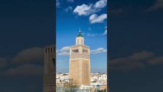 Visiting EzZitouna Mosque in Tunis زيارة جامع الزيتونة في تونس [upl. by Meldoh]