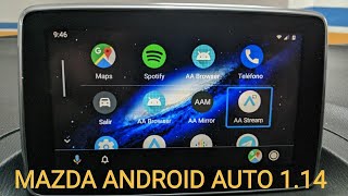 MAZDA ANDROID AUTO 114 [upl. by Areikahs]