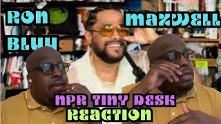 Maxwell Tiny Desk Concert REACTION [upl. by Mosley733]