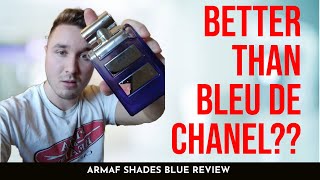 Armaf Shades Blue Unbox  Review BETTER THAN BLEU DE CHANEL [upl. by Lore980]