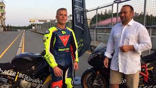 IDM SBK1000 Pilot Marc Neumann 36 im Interview über die erste Saisonhälfte amp Motorradrennsport in D [upl. by Asilanom]