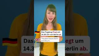 Deutsch mit Dialogen Urlaub learngerman deutschkurs learngerman [upl. by Idalla]