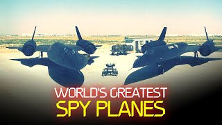 The Worlds GREATEST Spy Planes  SR71 amp A12 Oxcart [upl. by Cavil]