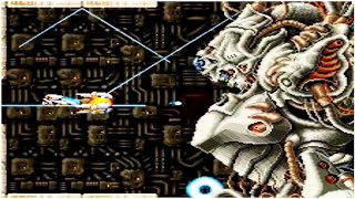 Super RType  All Bosses Snes [upl. by Auqenes609]