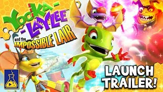 YookaLaylee and the Impossible Lair Launch Trailer [upl. by Eatnoj]