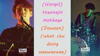 Day6  I Wait Romanization Lyrics [upl. by Lledo]