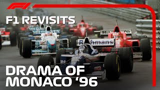 One Of The Craziest Races Retold By Those In It  F1 Revisits Monaco 96 [upl. by Niko]