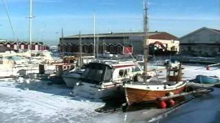 Boats in the ice Båtar i isen [upl. by Hilly]