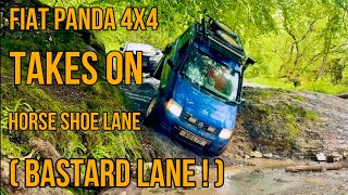 Will My Fiat Panda 4X4 Survive Bastard Lane  Wales Trip Part 2 [upl. by Inajar]