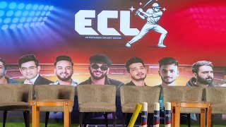 Entertainers Cricket League ECL  PC Abhishek MalhanElvish YadavHarshMunawar Faruqui [upl. by Awad]