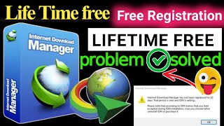 How to fix internet download manager after 30 days  how to use IDM after 30 days trial idm [upl. by Palladin]