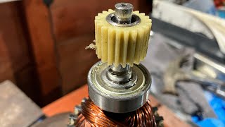 Sinclair C5 Motor  replacing the CoreRotor Bearings [upl. by Iline244]