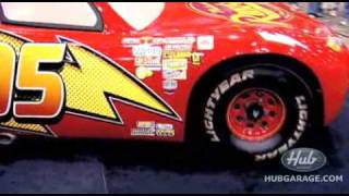 Lightning McQueen from the Disney Pixar Movie Cars Detroit Autorama 2008 [upl. by Anawot]