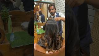 Blow dry after haircut  Blow dry styling mjnailstecnician hairstyle blowdry [upl. by Notsecnirp]