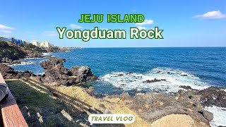 Yongduam Rock Jeju Island  Jeju Island Vlog [upl. by Nahs]