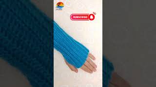 Crochet fingerless gloves craft handmade diy [upl. by Raimondo895]