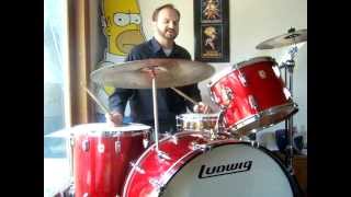 Drum Lesson John Bonham Triplets [upl. by Llednov]