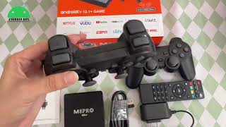 Overview M8 Pro Mini Game Box HD 64G Built In 10000 Games [upl. by Milo]