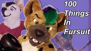 100 Things To Do In Fursuit [upl. by Tippets]